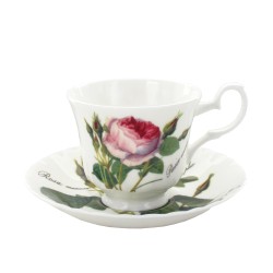 TASSE A THE REDOUTE ROSE