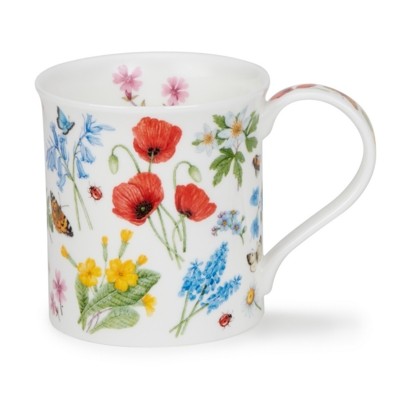 MUG BUTE WILD FLOWERS COQUELICOT
