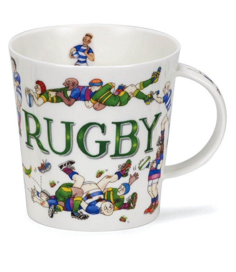 [DN-CAI-SA5] MUG CAIRNGORM SPORTING ANTICS RUGBY