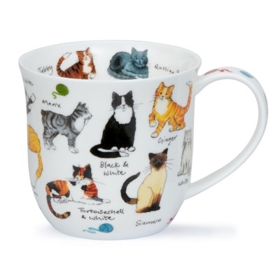 [CU-CATB-XX] MUG CUMBRAE CAT BREEDS 0.45L