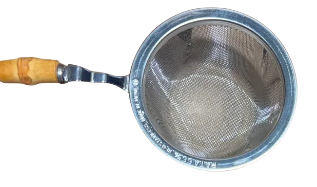 FILTRE METAL ET BAMBOU - 5,5CM