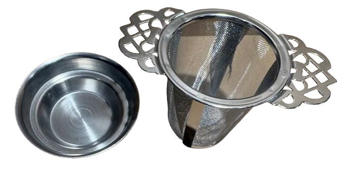 FILTRE INOX AVEC COUPELLE
