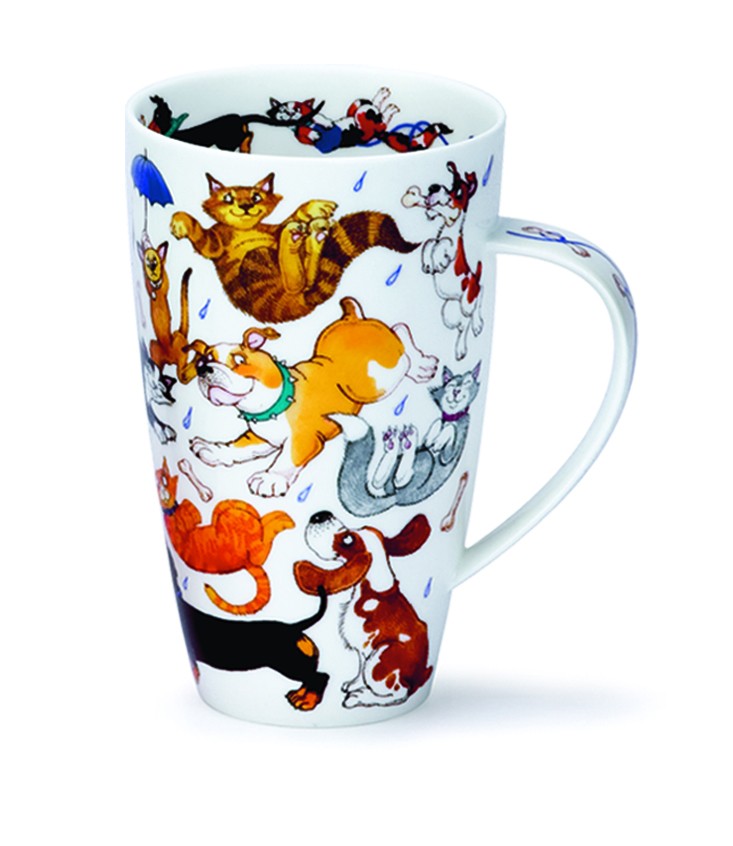 [DN-HEN-1RCD] MUG HENLEY RAINING CATS AND DOGS