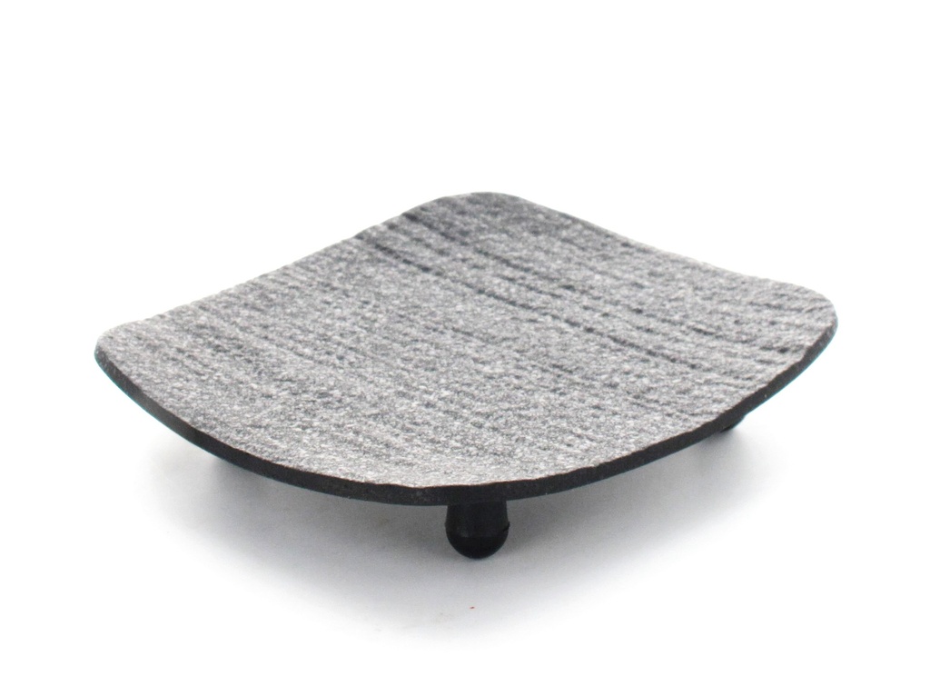 [JDE-1202] SOUS THEIERE NOIR RECT. 11.5cm
