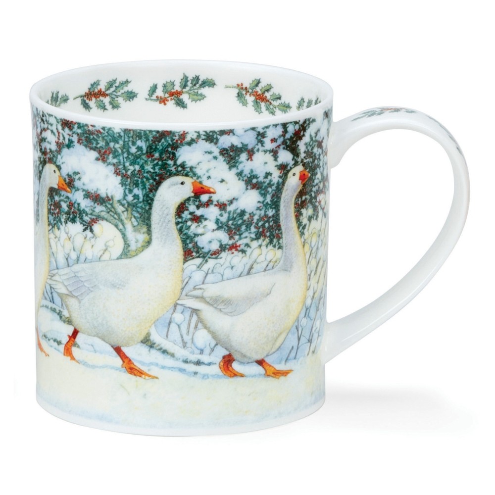 MUG ORKNEY FESTIVE BIRDS