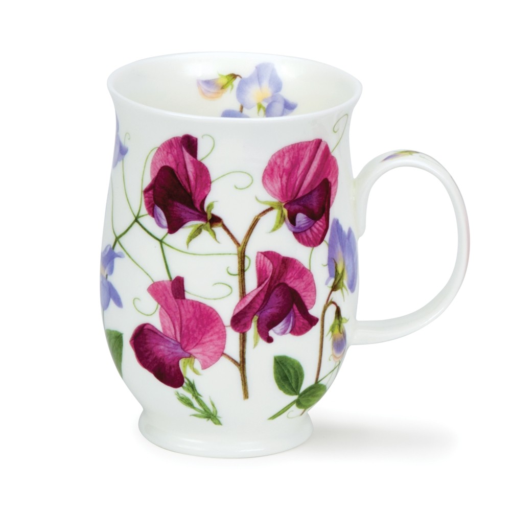 [DN-SUF-SWP1] MUG SUFFOLK SWEET PEAS - BLANC