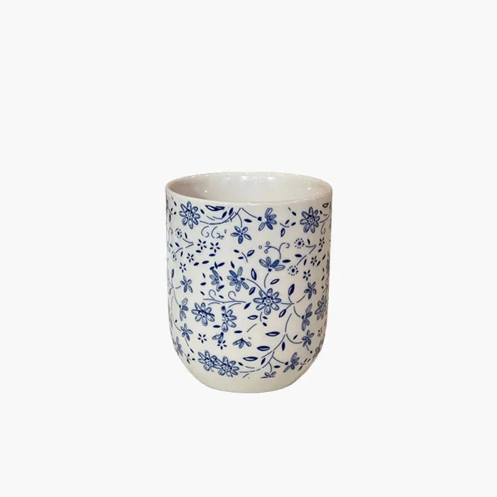 GOBELET JAPON VINTAGE "FLEURS"