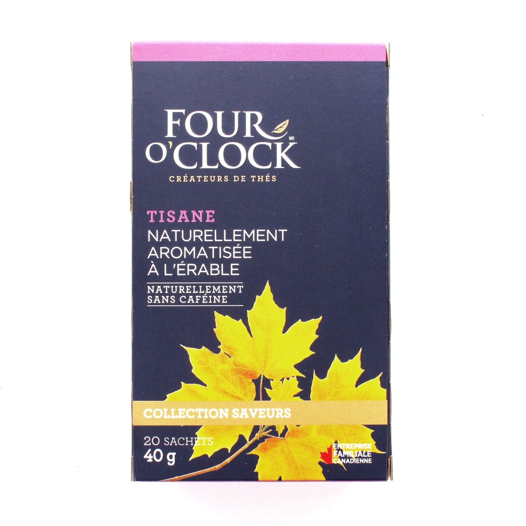 20 SACHETS TISANE A L'ERABLE