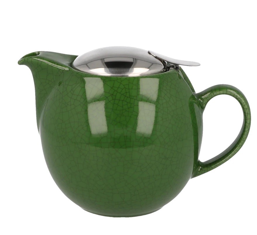 THEIERE CRAQUELEE EN PORCELAINE 680 ML