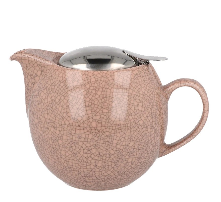 THEIERE CRAQUELEE EN PORCELAINE 680 ML