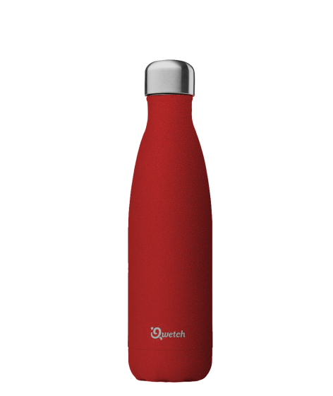 [QW-500-25] BOUTEILLE ISOTHERME UNIE 500ML (Granite rouge)