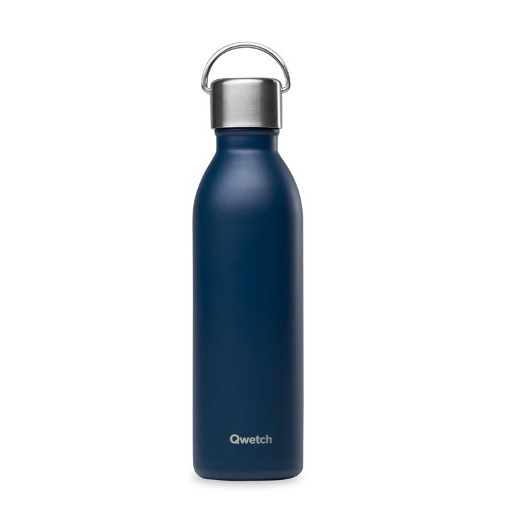 [QW-600-07] BOUTEILLE ISOTHERME ACTIVE 600ml (Bleu marine)